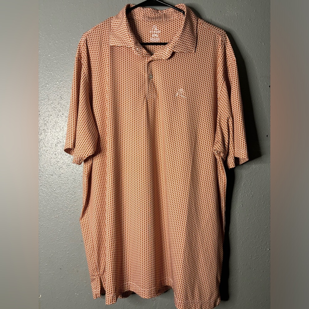 Men's Texas "The Don't Mess" Burnt Orange Polo Shirt